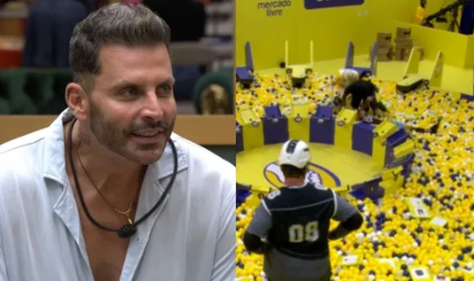 BBB26: Henri Castelli tem convulsão durante prova do líder