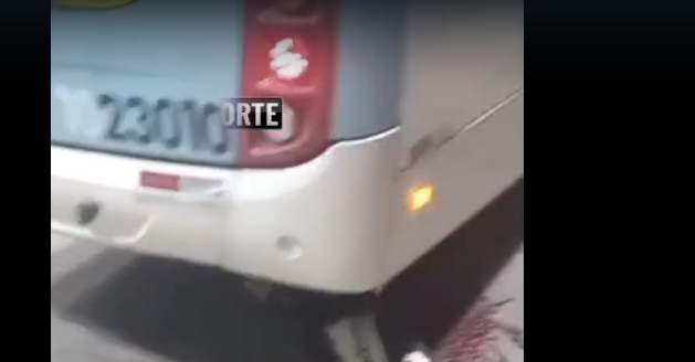 VÍDEO: Passageiro é esmagado por ônibus no T4 em Manaus