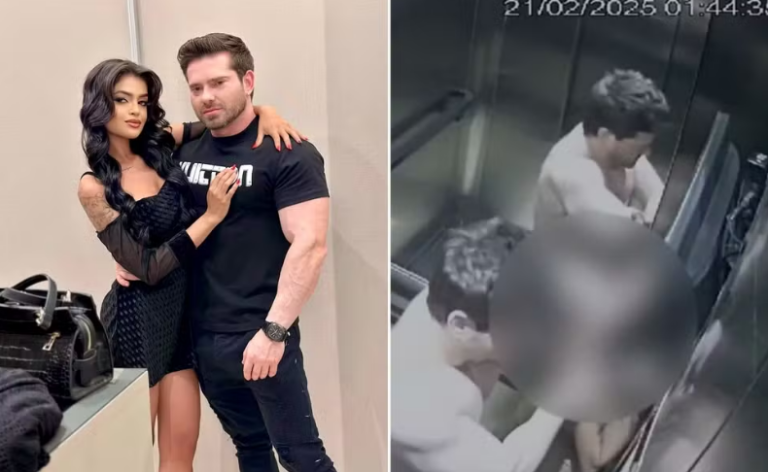 Influenciadora desmaia após ser sufocada pelo namorado em elevador em Goiânia