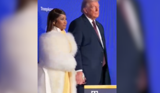 Nicki Minaj declara apoio a Trump durante evento político nos EUA