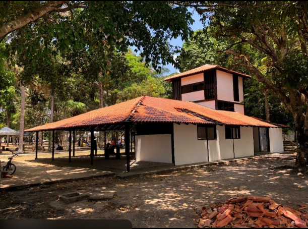 Torreão, parte do complexo Porantin do Bom Socorro, projetado por Lucio Costa