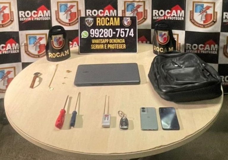 Trio investigado por 14 crimes é preso por furtar veículos com uso de ‘Chapolin