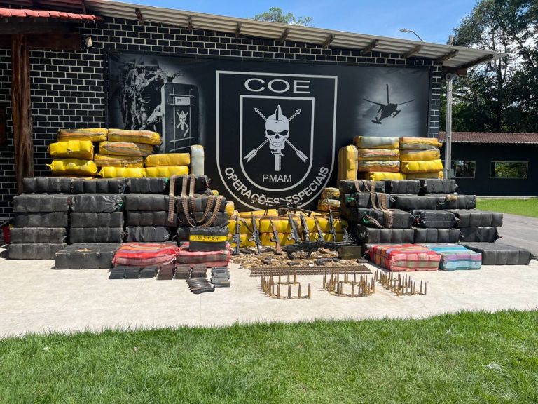 Amazonas bate novo recorde com apreensão de 46,6 toneladas de drogas, diz SSP