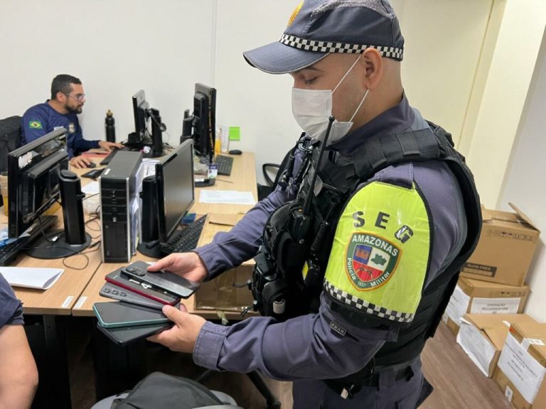 Levantamento da SSP aponta queda em 32% de roubos de celulares no Amazonas