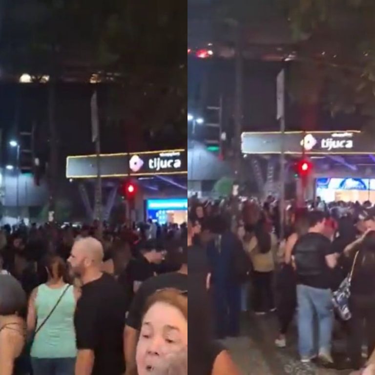 Incêndio provoca evacuação de lojas e clientes no Shopping Tijuca