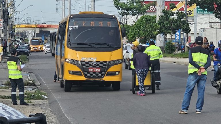 IMMU realiza fiscalização em “amarelinhos” na zona Leste de Manaus