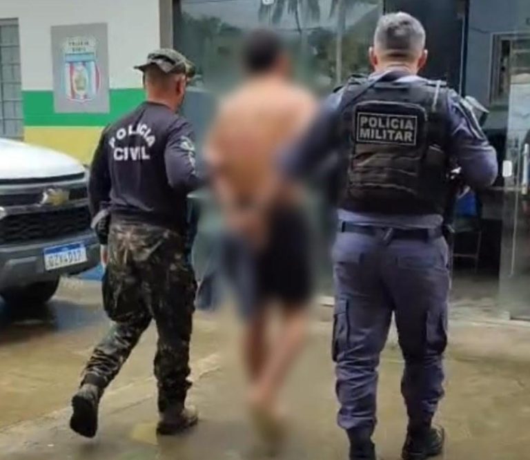 Suspeito de agredir criança de 11 anos a pauladas no rosto é preso em Carauari