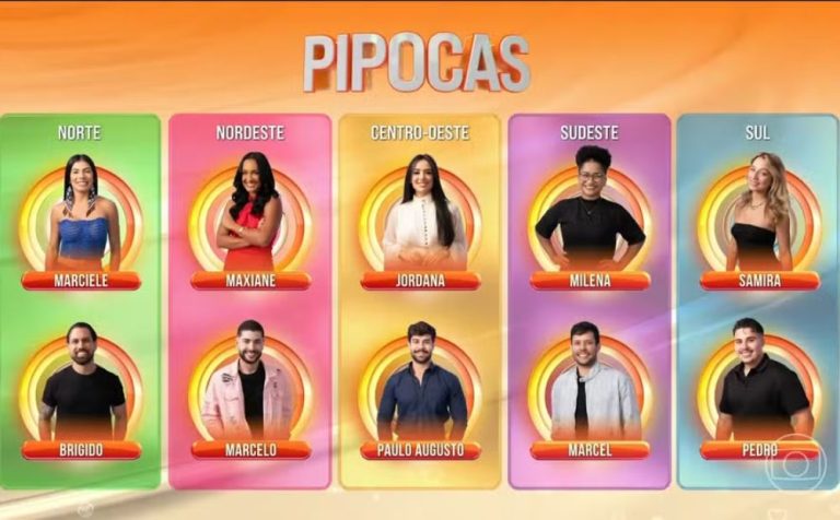 Pipoca do BBB 26 está formada: dez escolhidos pela Casa de Vidro entram no reality