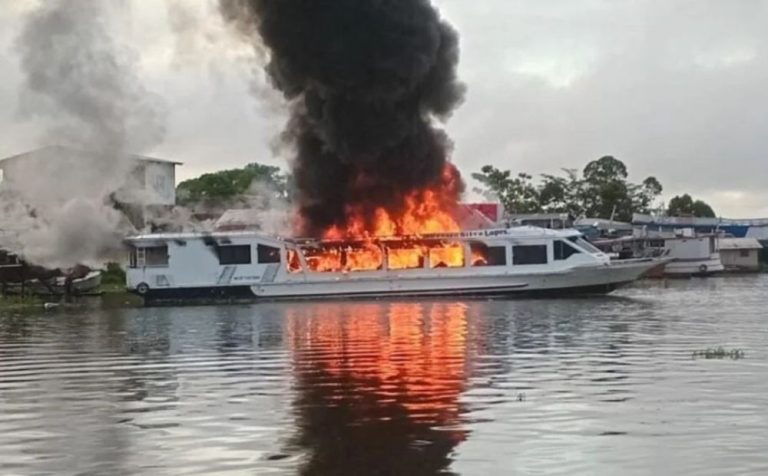 Identificadas as vítimas da explosão em embarcação no interior do AM
