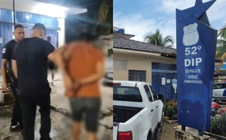 Homem é preso por estupro de vulnerável contra adolescente indígena em São Paulo de Olivença