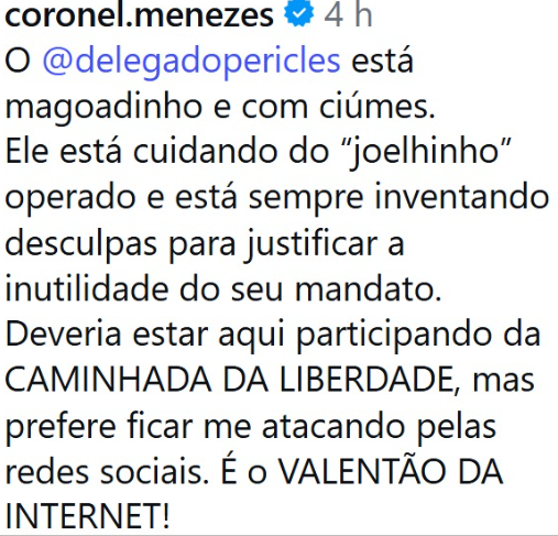 Mais respostas de Menezes