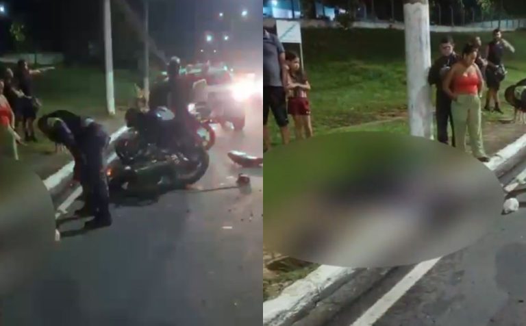 Motociclista morre em colisão com picape na Estrada da Ponta Negra