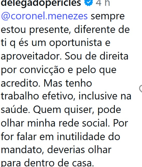 Mais ataques de Péricles