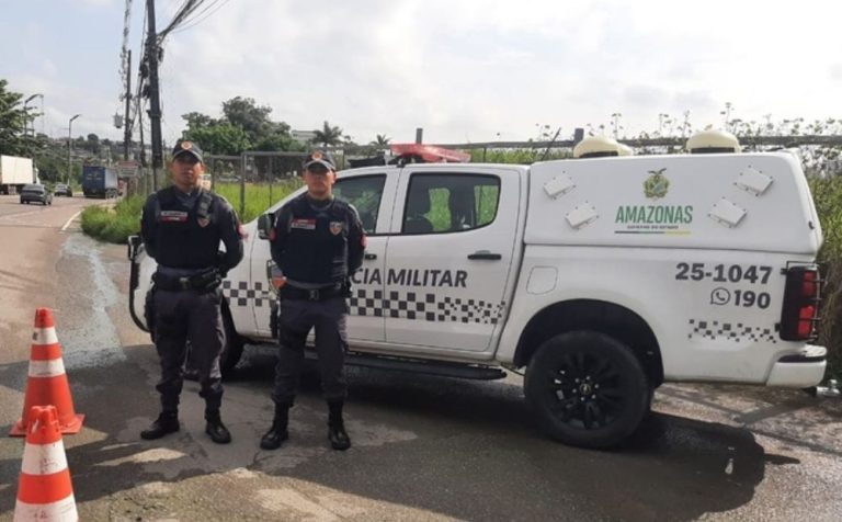 Homem é preso após agredir esposa na frente do filho de 11 anos em Manaus