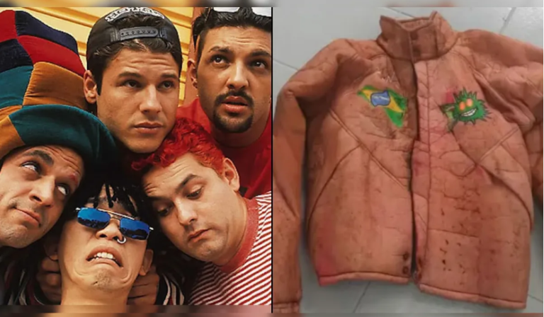 Jaqueta encontrada no caixão não era de Dinho, afirma primo do vocalista dos Mamonas Assassinas