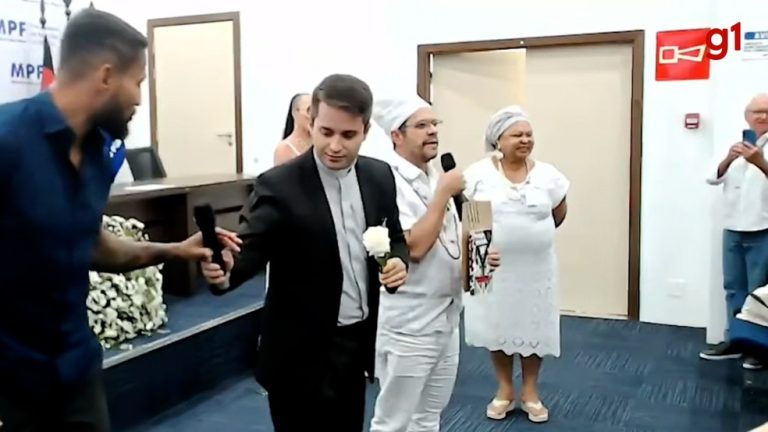 Após falas sobre Preta Gil, padre participa de ato inter-religioso no MPF, mas se recusa a falar