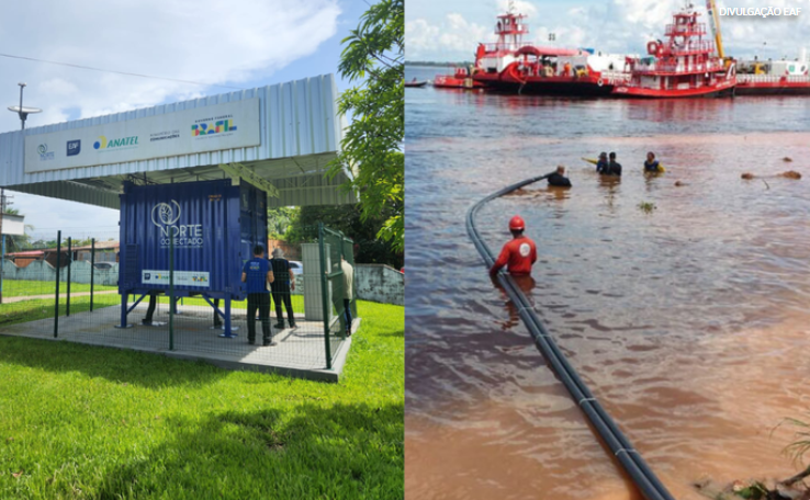 Expansão da internet no Amazonas começa por Tabatinga com vistoria da Infovia 02