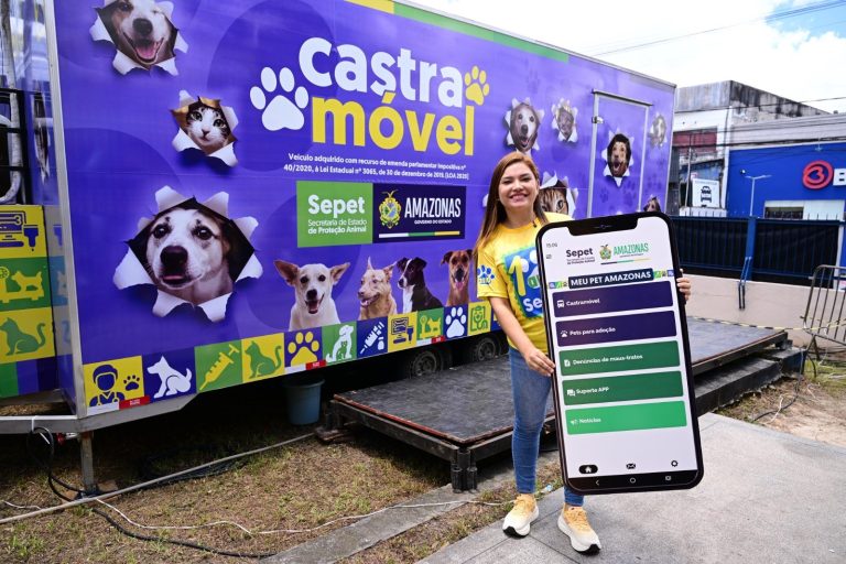 Amazonas lança aplicativo para solicitar castração de pets e denunciar maus-tratos