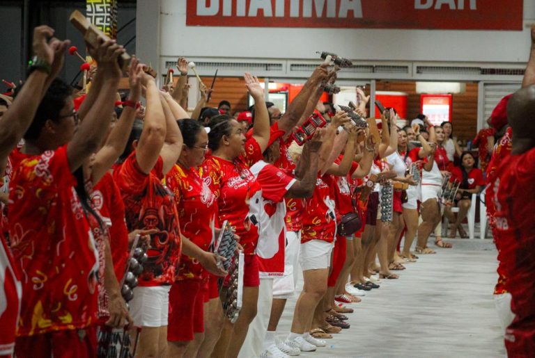 Batucada do Boi Garantido inicia ensaios para o Festival de Parintins 2026