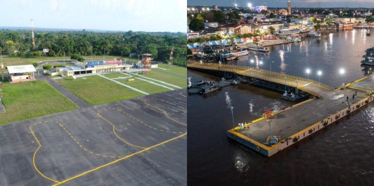 Governo federal anuncia R$ 17 milhões para aeroporto e porto de Parintins e discute melhorias em terminais do AM