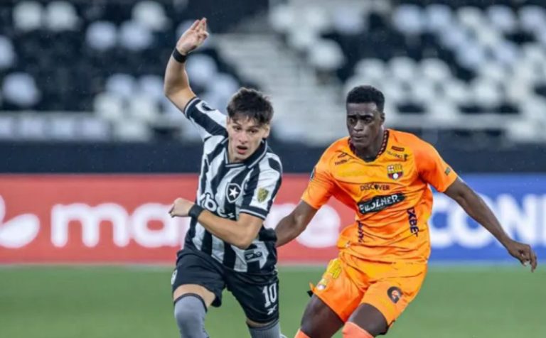 Botafogo perde para Barcelona-EQU no Nilton Santos e é eliminado da Libertadores