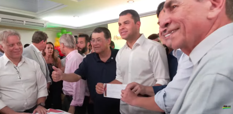 Sem deputado federal há 10 anos, MDB organiza nova chapa no Amazonas