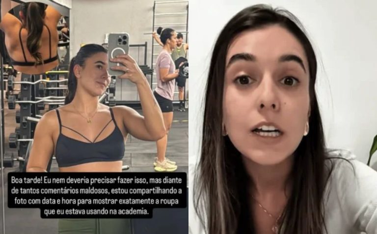 Engenheira é orientada a cobrir top em academia: “Tem homens casados”