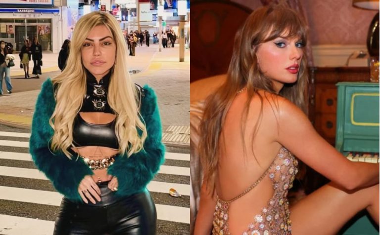 Influenciadora quase sai na mão com seguranças ao tentar falar com Taylor Swift