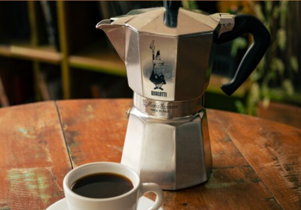 Moka, café preparado â maneira italiana