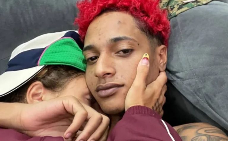 Foragido, Oruam publica foto com a noiva e deixa recado