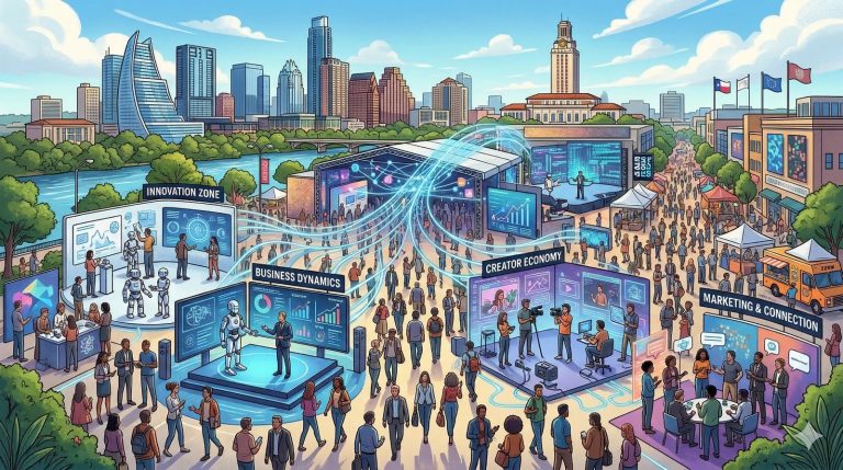 SXSW 2026 mostra como tecnologia, marketing e negócios estão sendo redefinidos