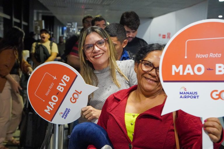 Gol volta a operar linha áerea regular entre Manaus e Boa Vista