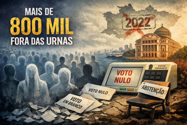 Muita gente não votou em 2022 e isso preocupa eleições de 2026 no Amazonas