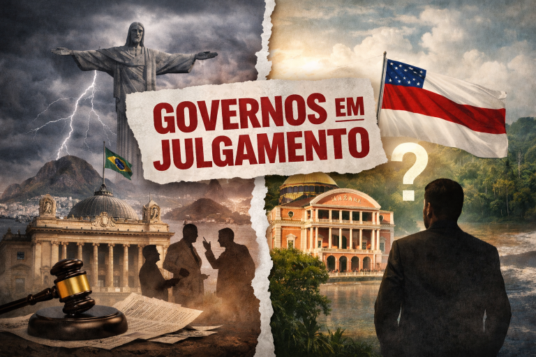 Entre manobras e silêncio, futuro no governo do Rio acende alerta incômodo no Amazonas