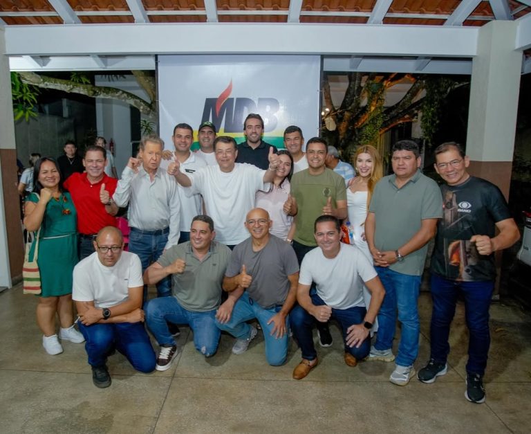 Com filiações estratégicas, MDB amplia poder no tabuleiro político do AM
