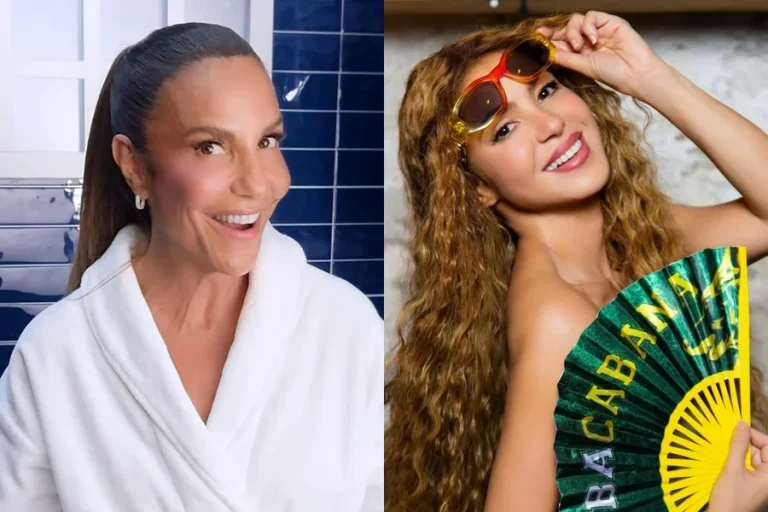 Ivete Sangalo e Shakira ensaiam juntas para show em Copacabana
