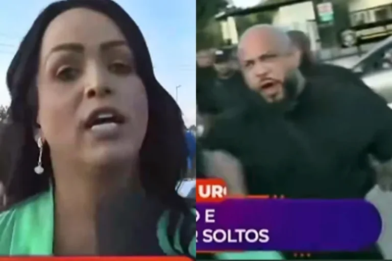 Repórter do SBT se pronuncia após sofrer ataques da equipe de MC Ryan