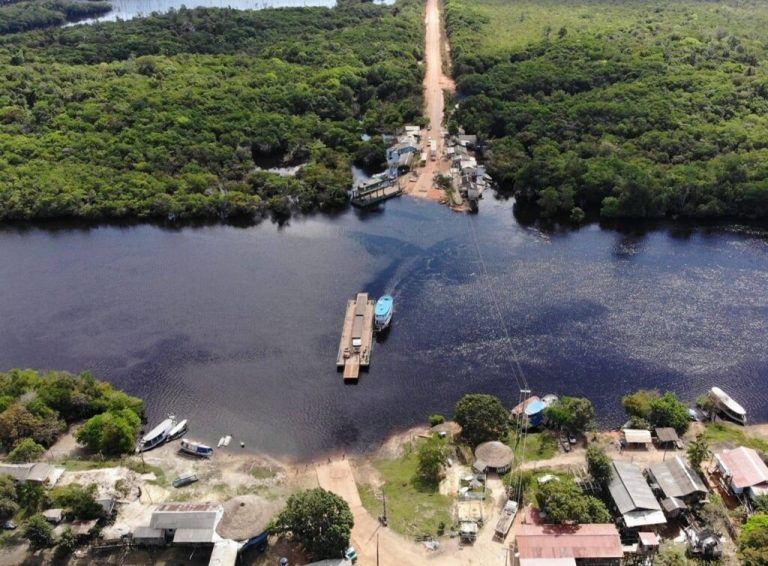 Ipaam libera instalação de canteiro para construir ponte sobre o rio Igapó-Açu, na BR-319