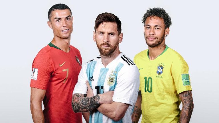 Copa do Mundo 2026 será a última de Messi, Cristiano Ronaldo e Neymar