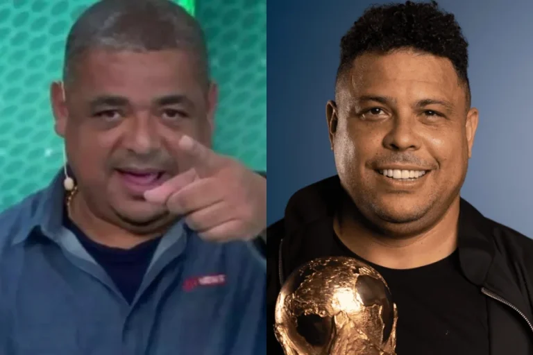 Vampeta diz que Ronaldo torce contra o Brasil nas Copas do Mundo