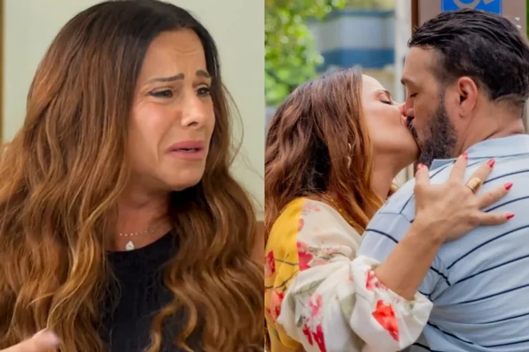 Viviane Araújo admite incômodo ao beijar Belo em novela