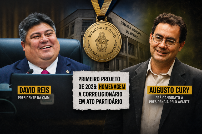 David Reis quebra jejum de projetos na CMM com homenagem a Augusto Cury