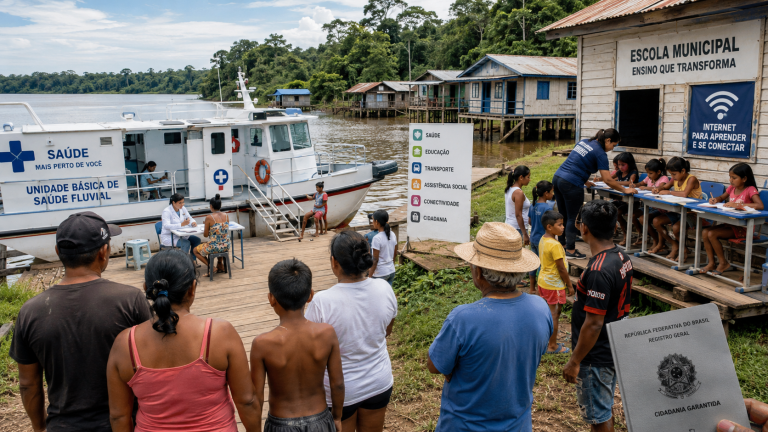 Ribeirinhos do Amazonas poderão ter atendimento prioritário garantido por lei
