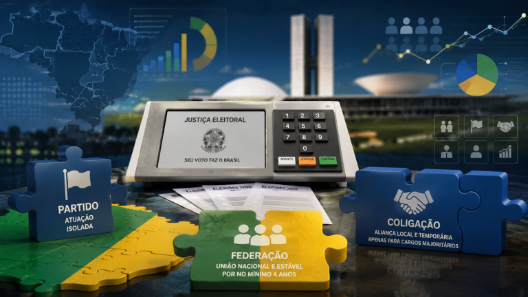 Federação ou coligação? Entenda as diferenças que podem definir o rumo das eleições de 2026