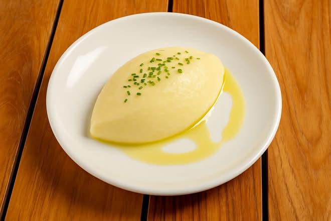 Mousseline de batatas